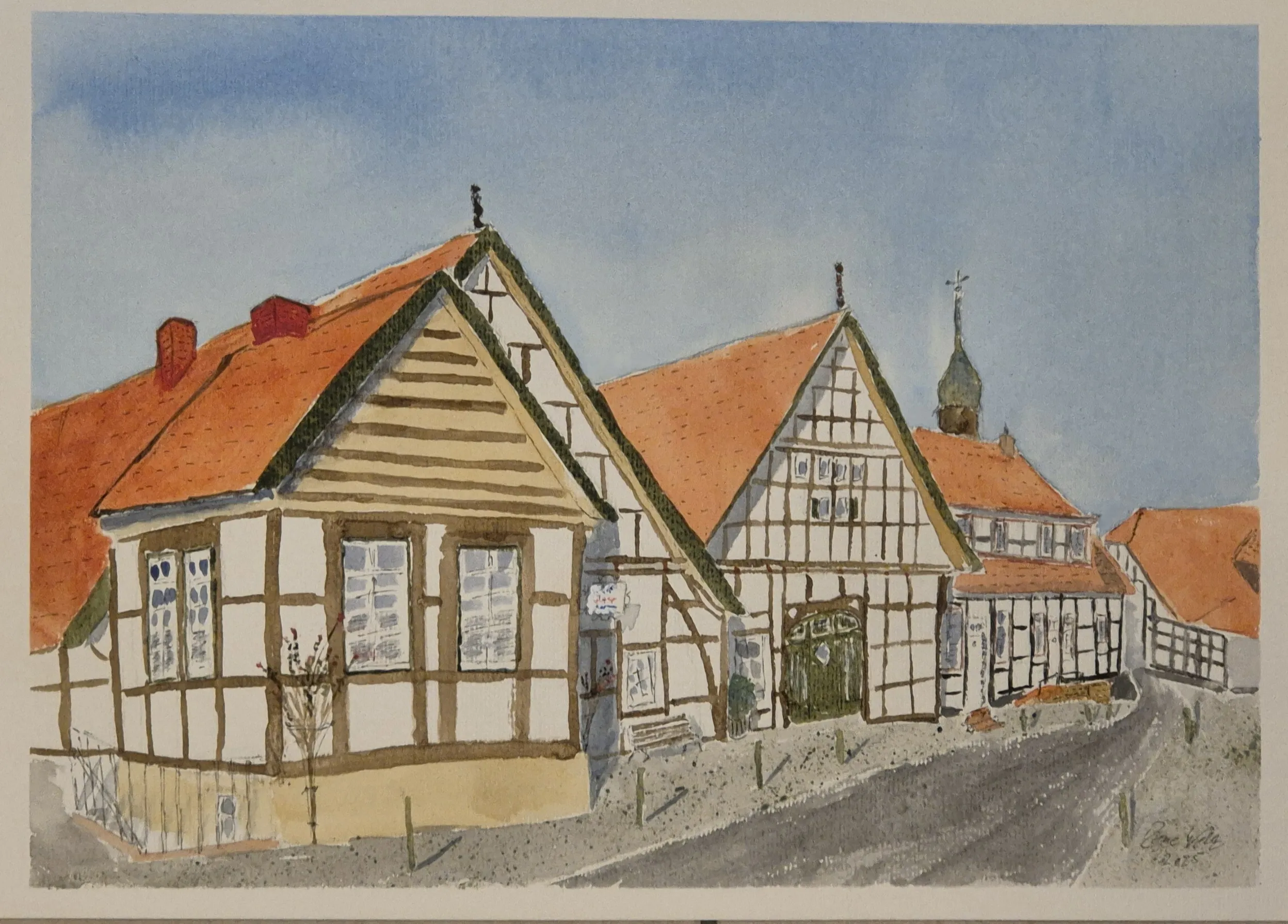 Ein Blick in die Nikoleistraße